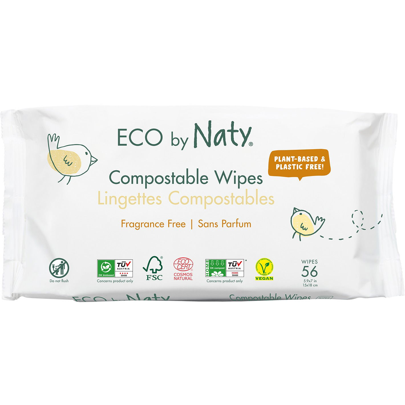 NATY Sensitive baby wipes