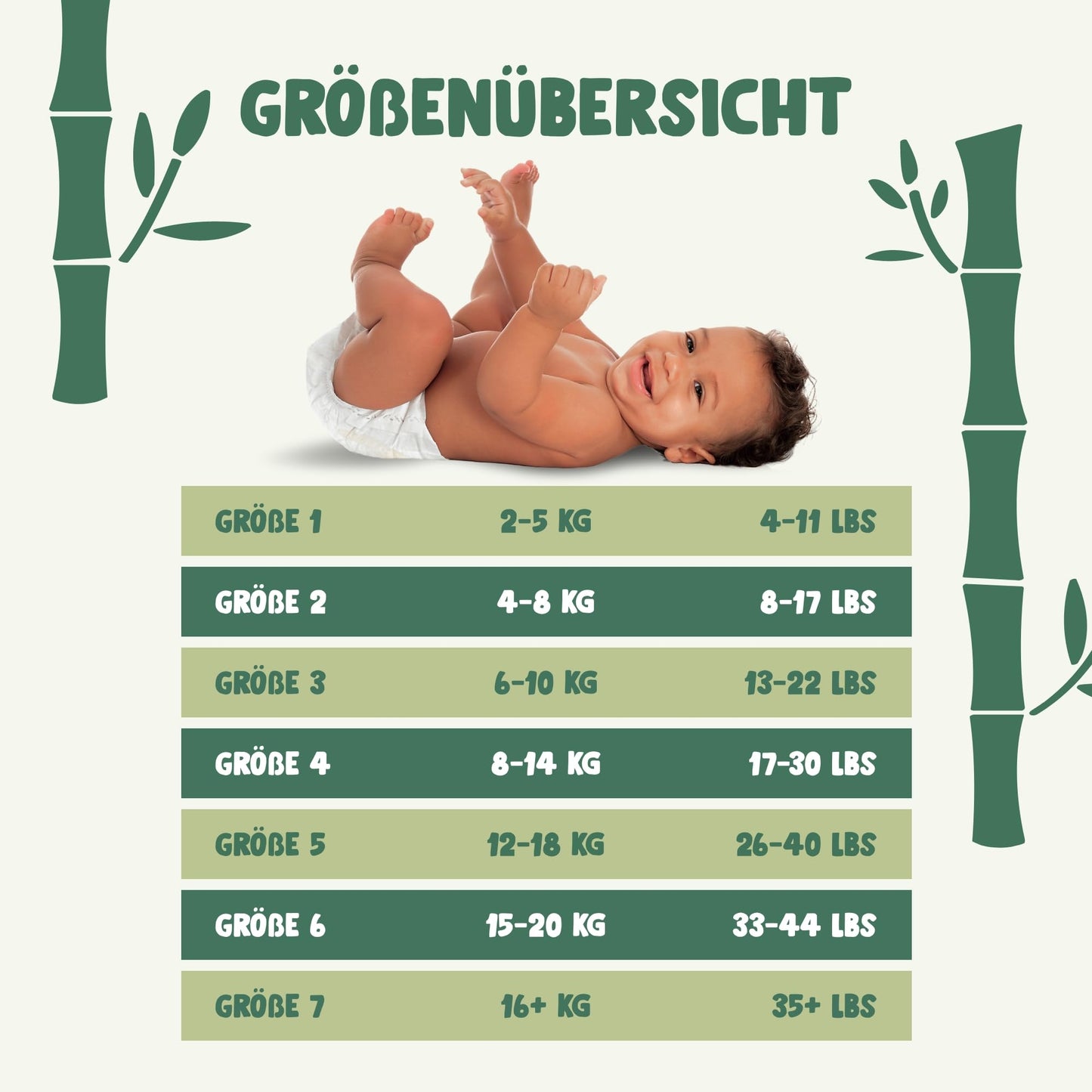 Naty Bamboo Baby Viscose Nappies – Size 2 (88 Pieces) - Silk-Soft, Plant-Based, Dermatologically Tested & Super Absorbent